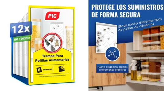 trampas para polillas de alimentos PIC