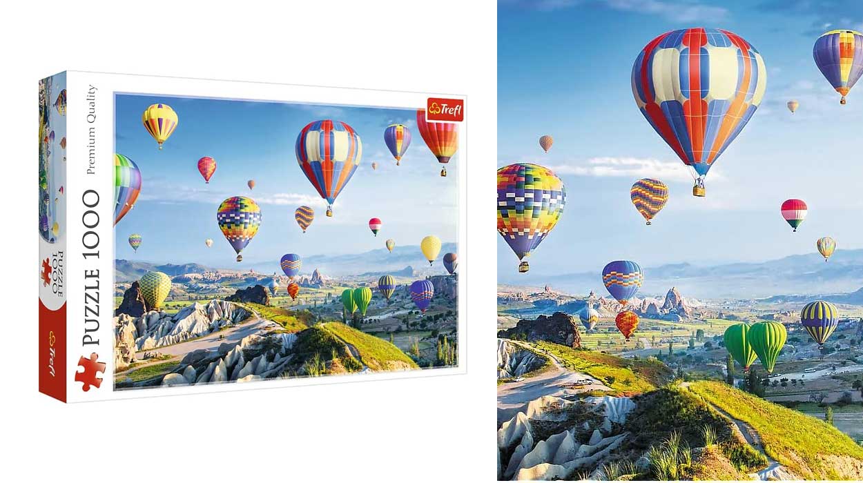 Trefl Puzle Visa de Capadocia Globos Volando