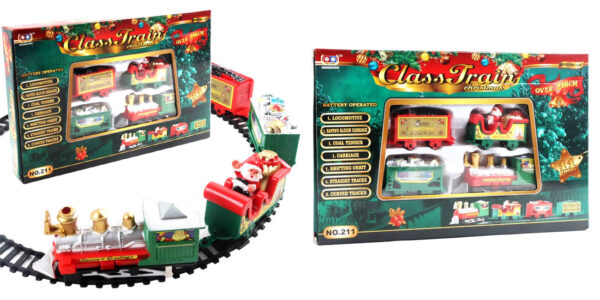Tren eléctrico de Navidad
