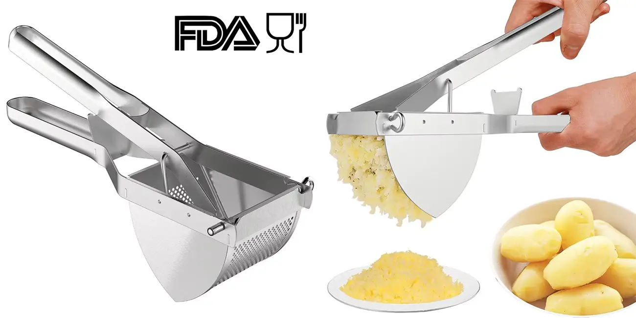 Triturador de patata LMETJMA de acero inoxidable