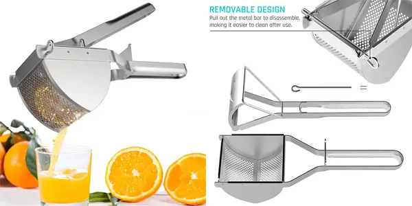 Triturador de patata LMETJMA de acero inoxidable