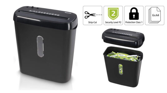 Trituradora papel Hama Basic S6 barata