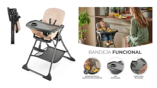 trona para bebés Kinderkraft Foldee barata