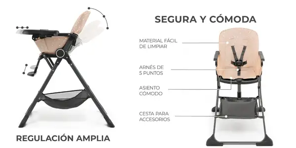 trona para bebés Kinderkraft Foldee oferta