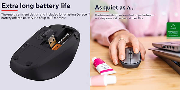 Trust Yuki ratón inalámbrico barato