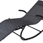 Tumbona mecedora de jardín Aktive Garden con cojín