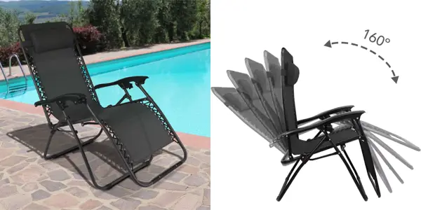 Tumbona de gravedad cero Start Electric