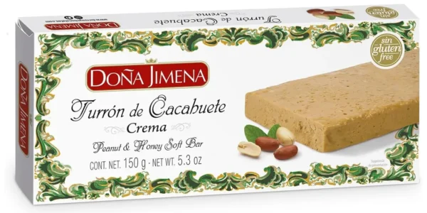 Turrón Doña Jimena de Cacahuete y Miel