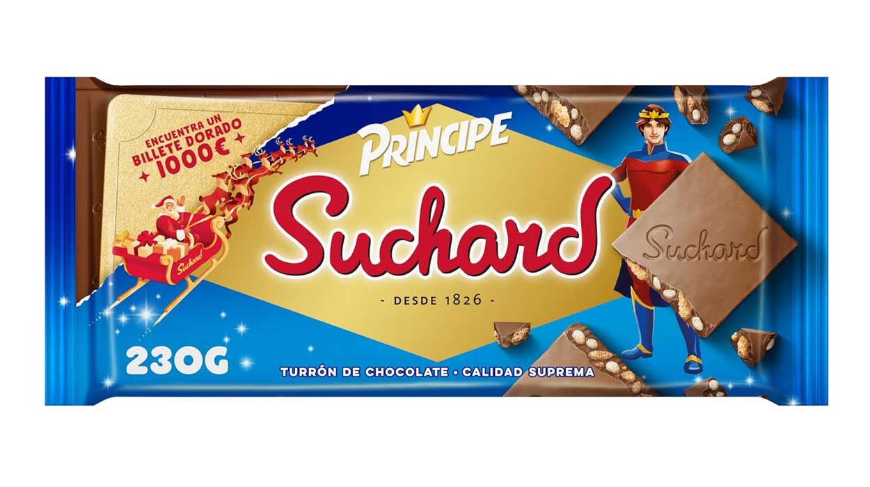 Turrón Suchard Galletas Príncipe