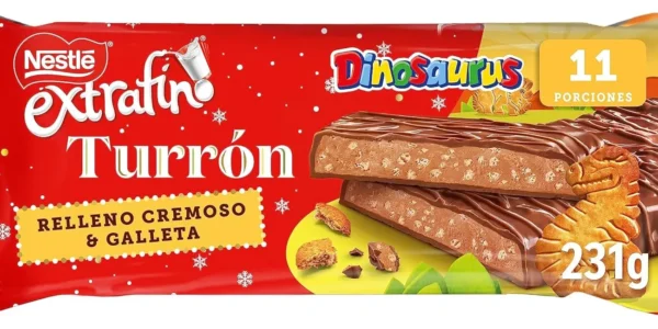 Turrón Nestlé Dinosaurus