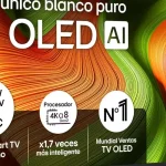 Televisor LG OLED55B56LA con pantalla OLED 4K de 55", Smart TV con WebOS 25 y tecnología Dolby Vision y Atmos