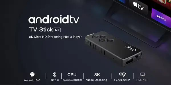 Reproductor multimedia TV Stick G96 Q2