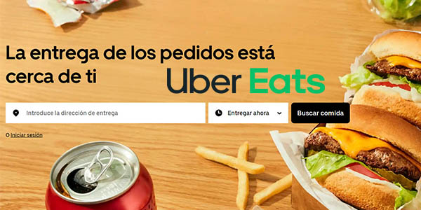 Uber Eats envío gratis cupón descuento