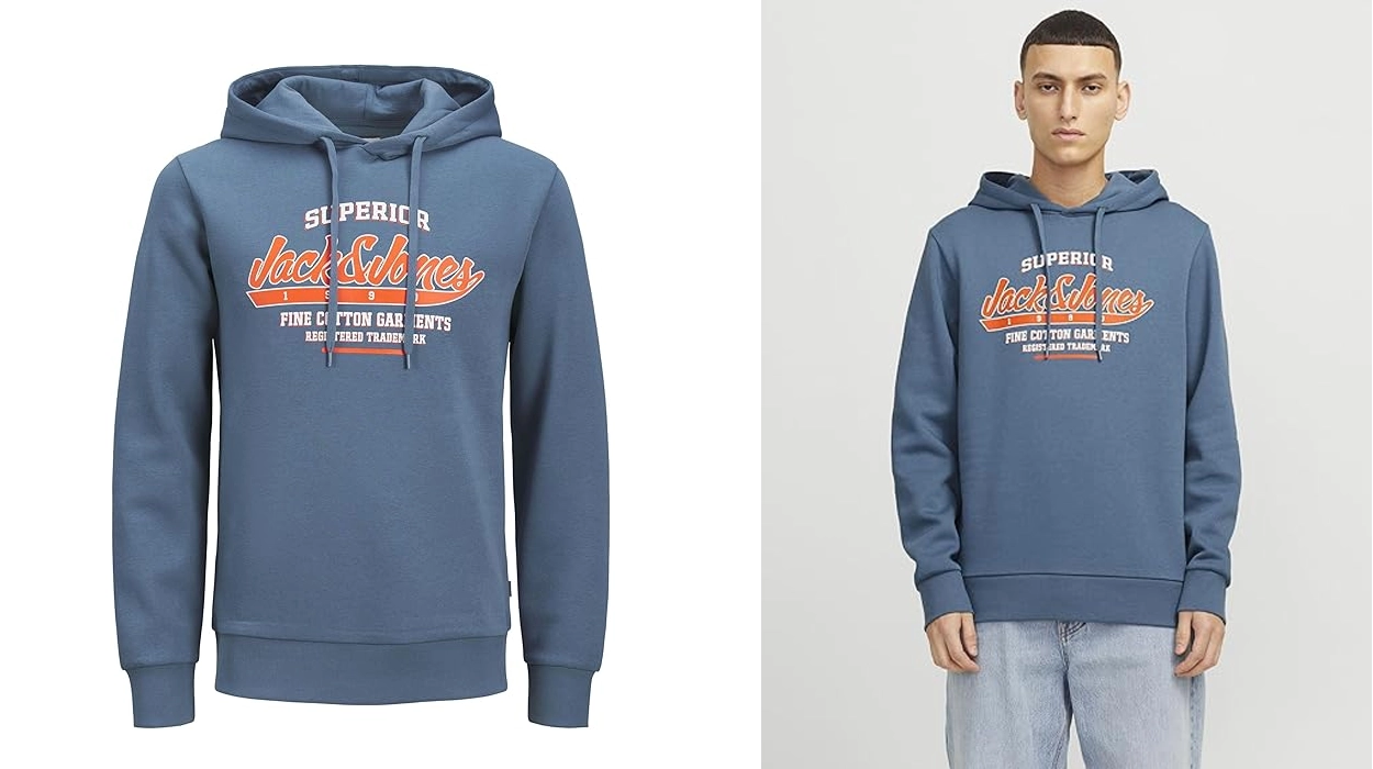 sudadera Jack & Jones Hoodie Logo