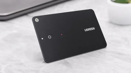 Localizador UGREEN FineTrack Slim para iPhone, ultrafino y compatible con Apple Find My