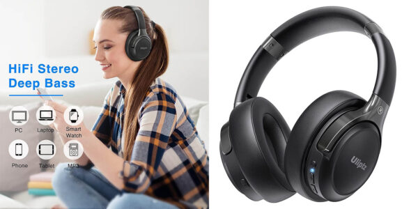 Uliptz auriculares diadema Bluetooth chollo