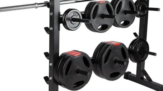 Chollo ultrasport soporte platos pesas