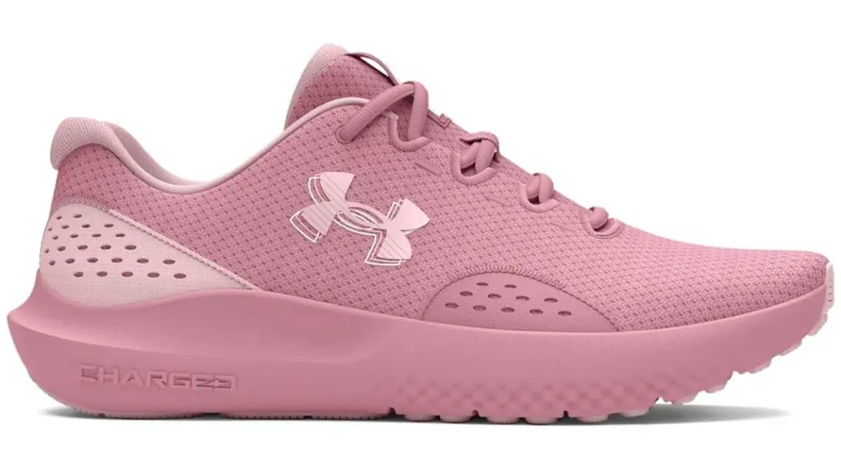 Zapatillas Under Armour Charged Surge 4 rosas para mujer