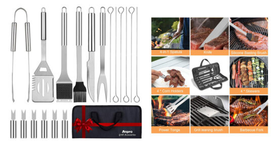 Utensilios barbacoa Anpro baratos