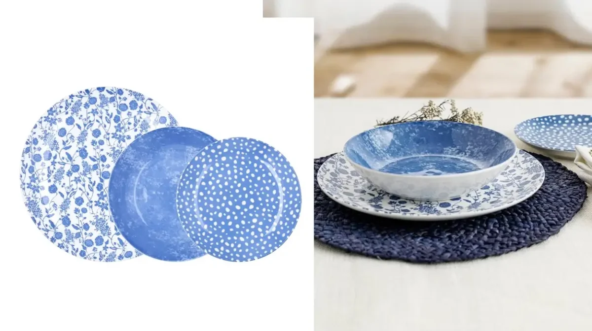 ¿Invitados a cenar? Sorprende con esta vajilla de porcelana Bidasoa de 18 piezas rebajada con un 40% de descuento