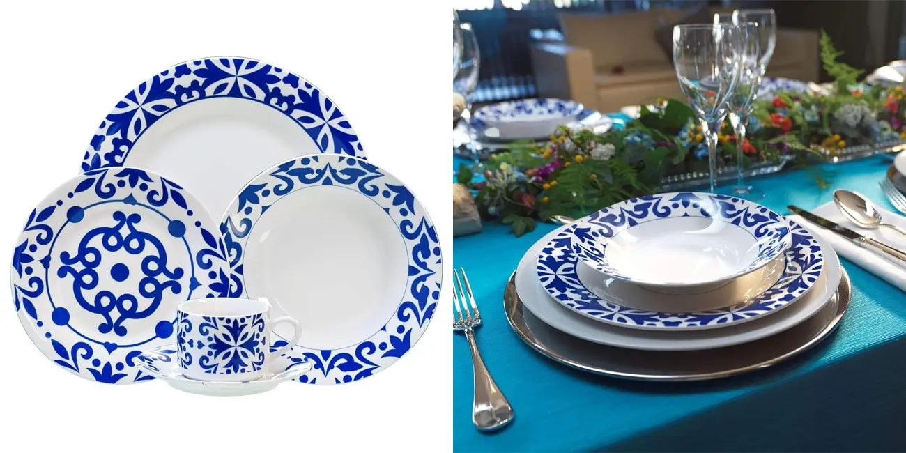 Vajilla de porcelana Nyana Bengoa