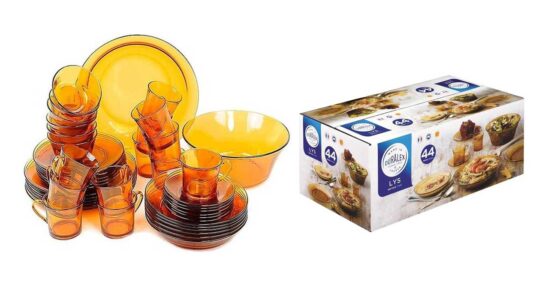 Vajilla completa Duralex Lys 44 piezas barata