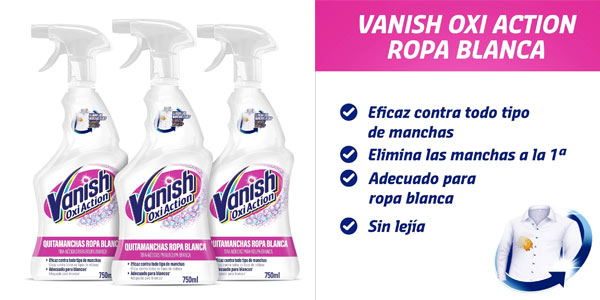 Vanish Oxi Action Spray Quitamanchas