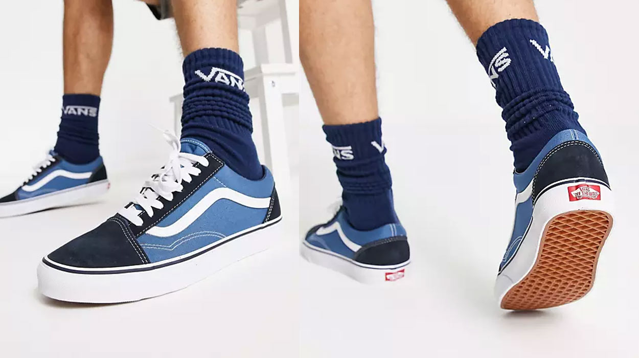 Vans Old Skool azules baratas