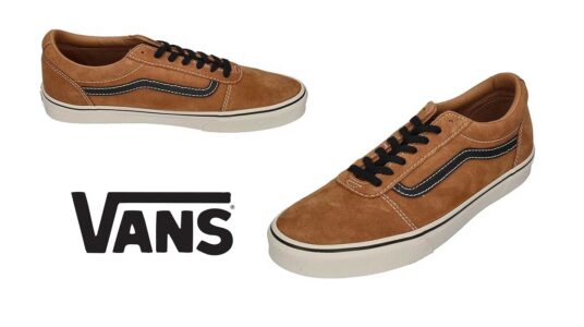 Vans Ward de piel baratas