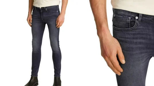 vaqueros Calvin Klein skinny para hombre baratos
