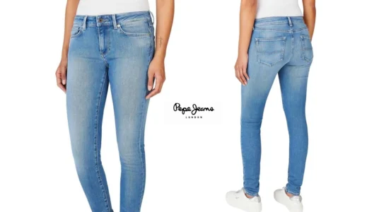 vaqueros Pepe Jeans skinny para mujer baratos