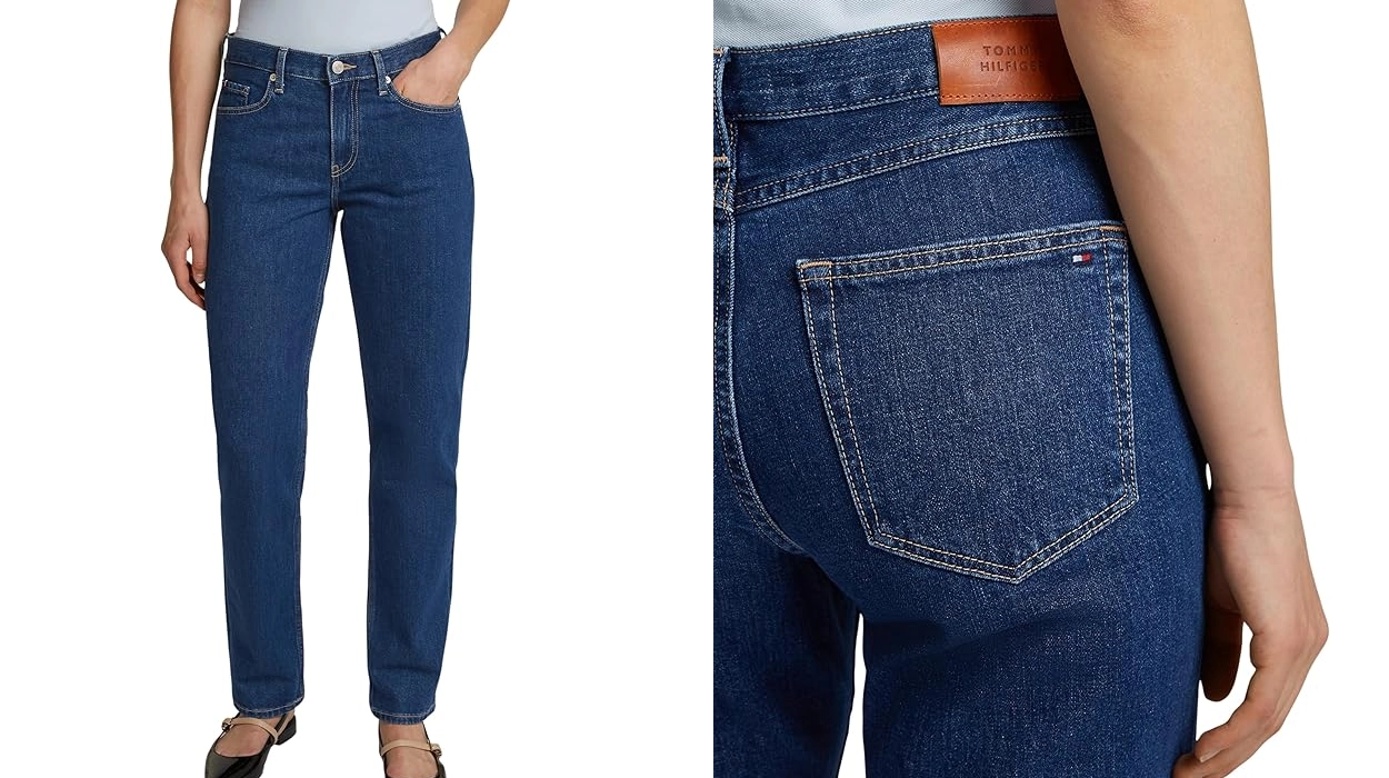 vaqueros Tommy Hilfiger Classic Ace Straight para mujer
