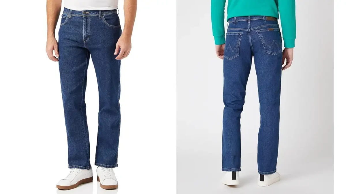 Vaqueros Wrangler Durables Regular Fit para hombre
