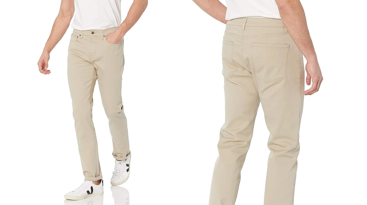 vaqueros ajustados Amazon Essentials para hombre
