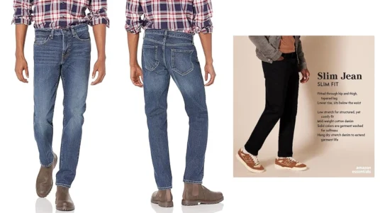 vaqueros elásticos Amazon Essentials