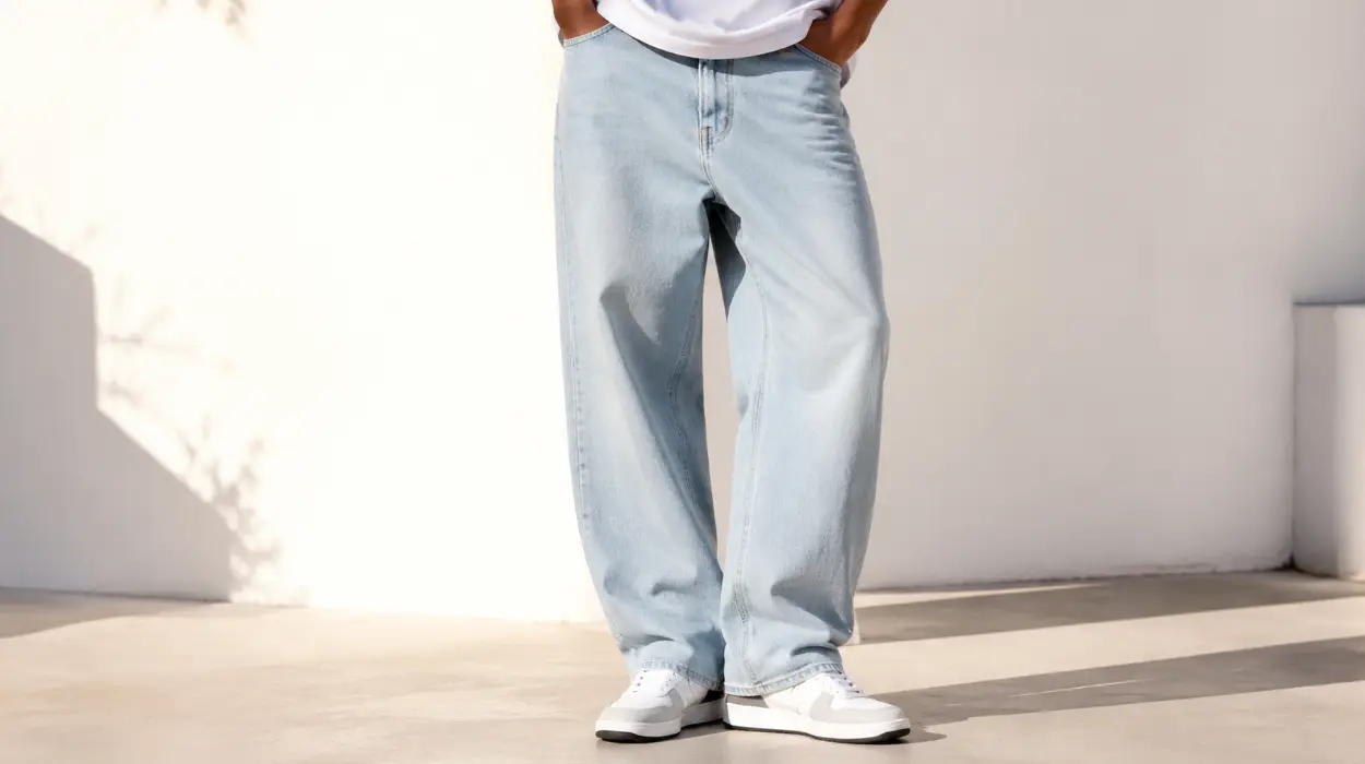 Vaqueros baggy Jack & Jones JJIALEX Jjoriginal para hombre