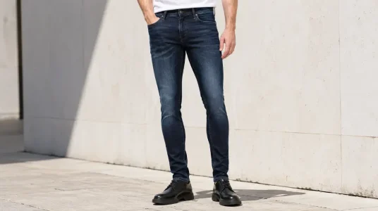 Vaqueros ajustados JACK & JONES JJILIAM Jjoriginal en azul denim