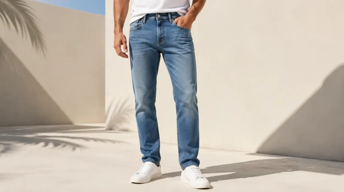 Pantalones vaqueros Jack & Jones Slim Straight-fit elegantes y ajustados