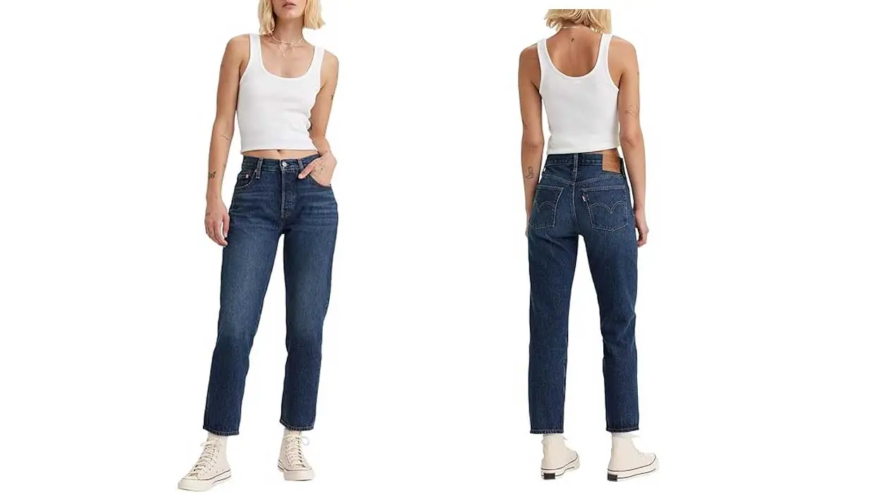 Vaqueros Levi's 501 Crop baratos