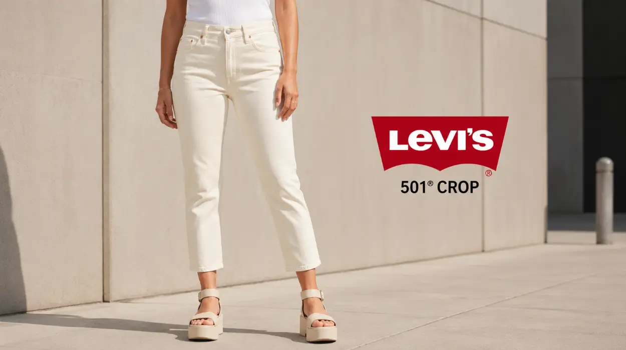 El clásico Levi's 501 ahora en versión CROP para mujer