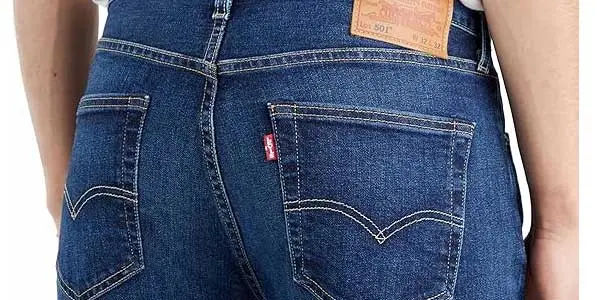Vaqueros Levi's 501 Original Fit azul clásico oferta