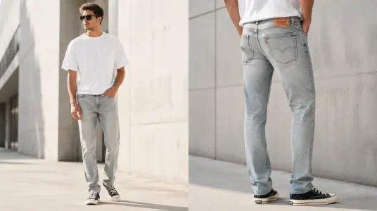 Vaqueros Slim Levi's 511 para hombre en color Where The Wind Blows, talla 32W/32L