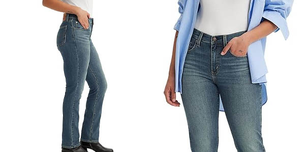 Pantalones vaqueros Levi's 724 High Rise Straight para mujer