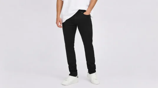 Tejanos negros estrechos Only and Sons Loom para hombre