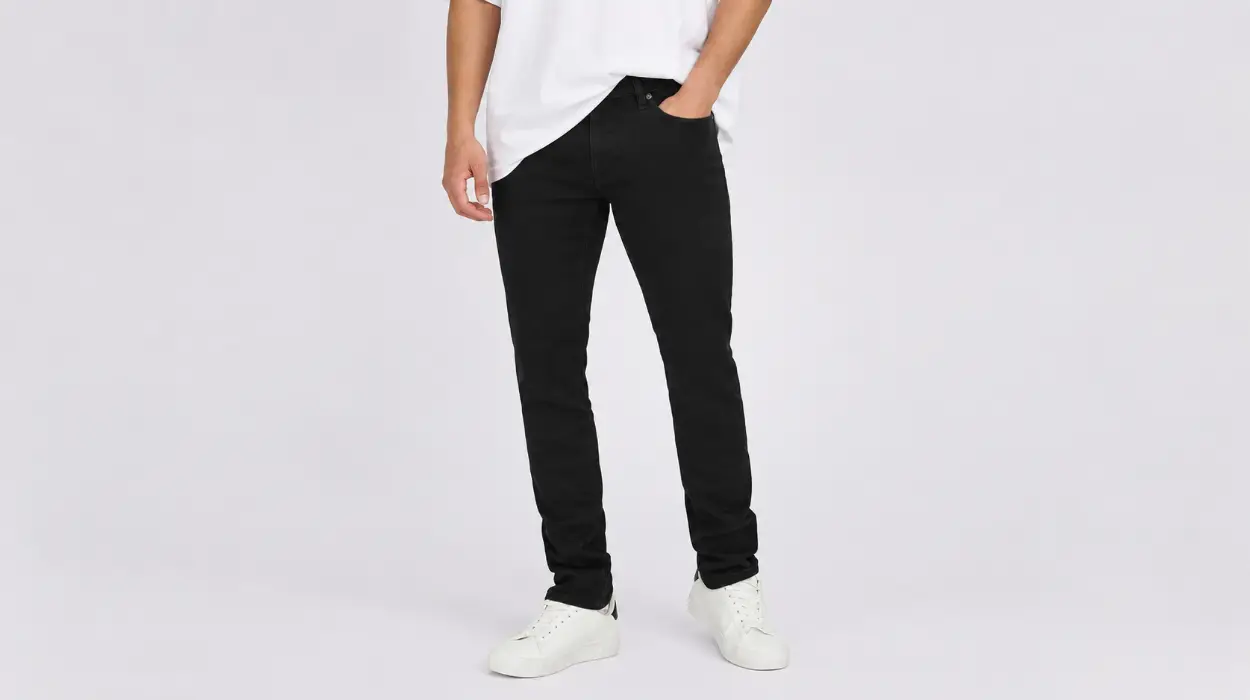 Pantalones vaqueros Only and Sons Loom Slim negros para hombre