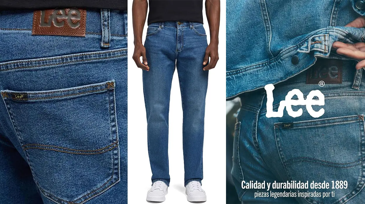 Vaqueros Lee Straight Fit XM para hombre baratos