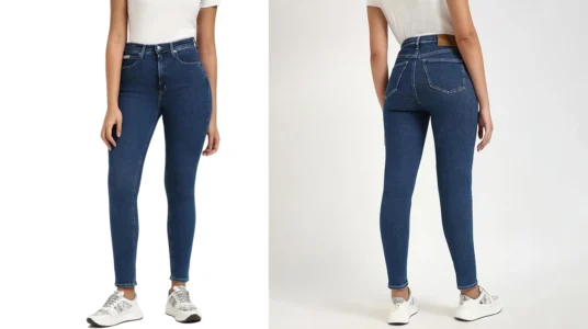 vaqueros skinny Calvin Klein High Rise mujer baratos
