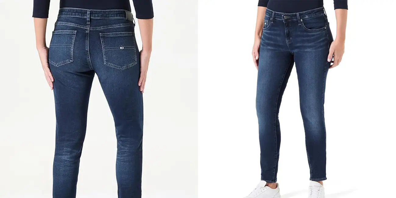 Vaqueros Tommy Jeans Sophie Lw Skn para mujer