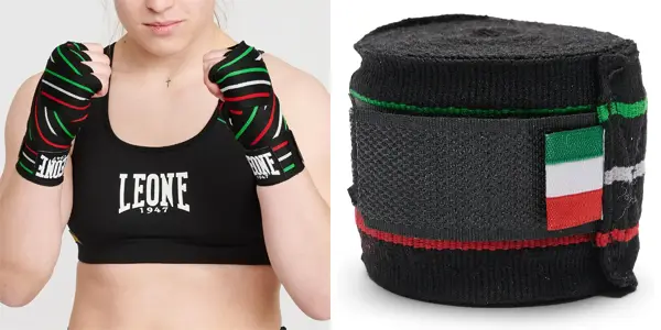Vendajes Leone 1947 de 3,5 metros para boxeo