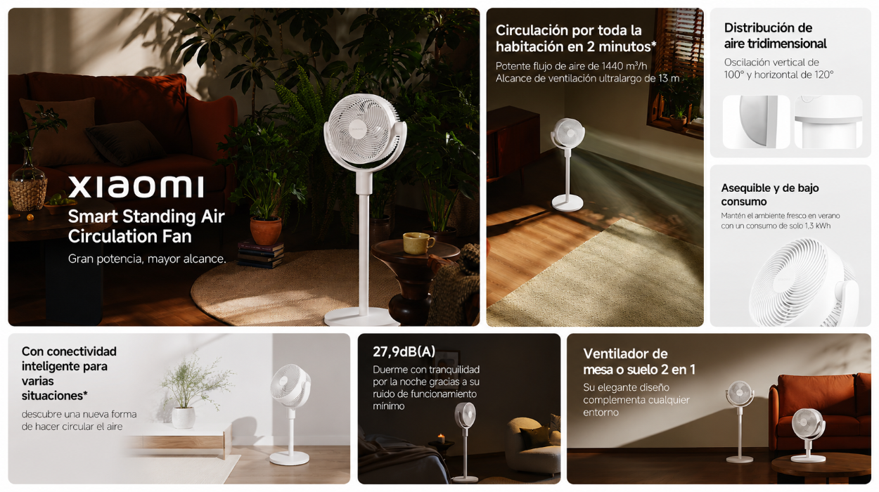 Xioami Smart Standing Air Circulation Fan